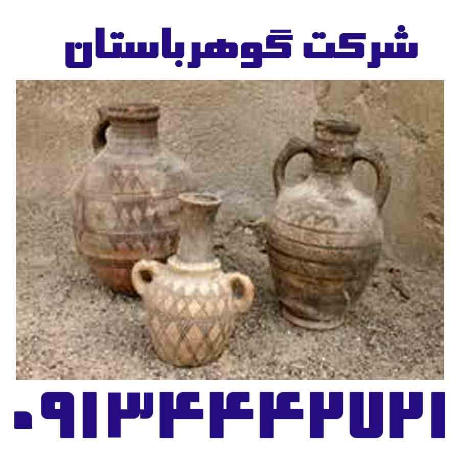 سفال های باستانی در گنج یابی